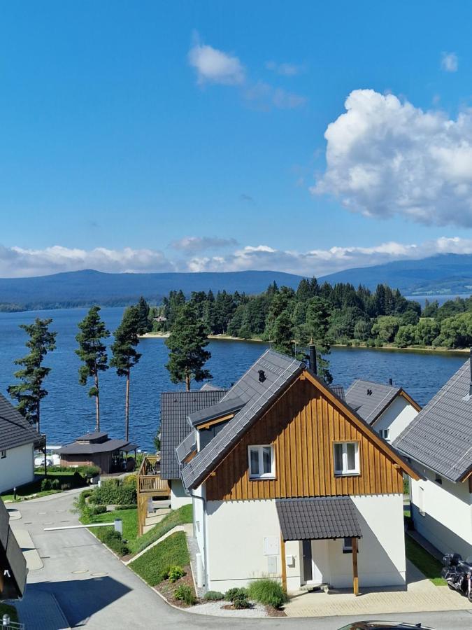 Deluxe Apartment Lipno - Lake Side Village, Frymburk Nad Vltavou Kültér fotó