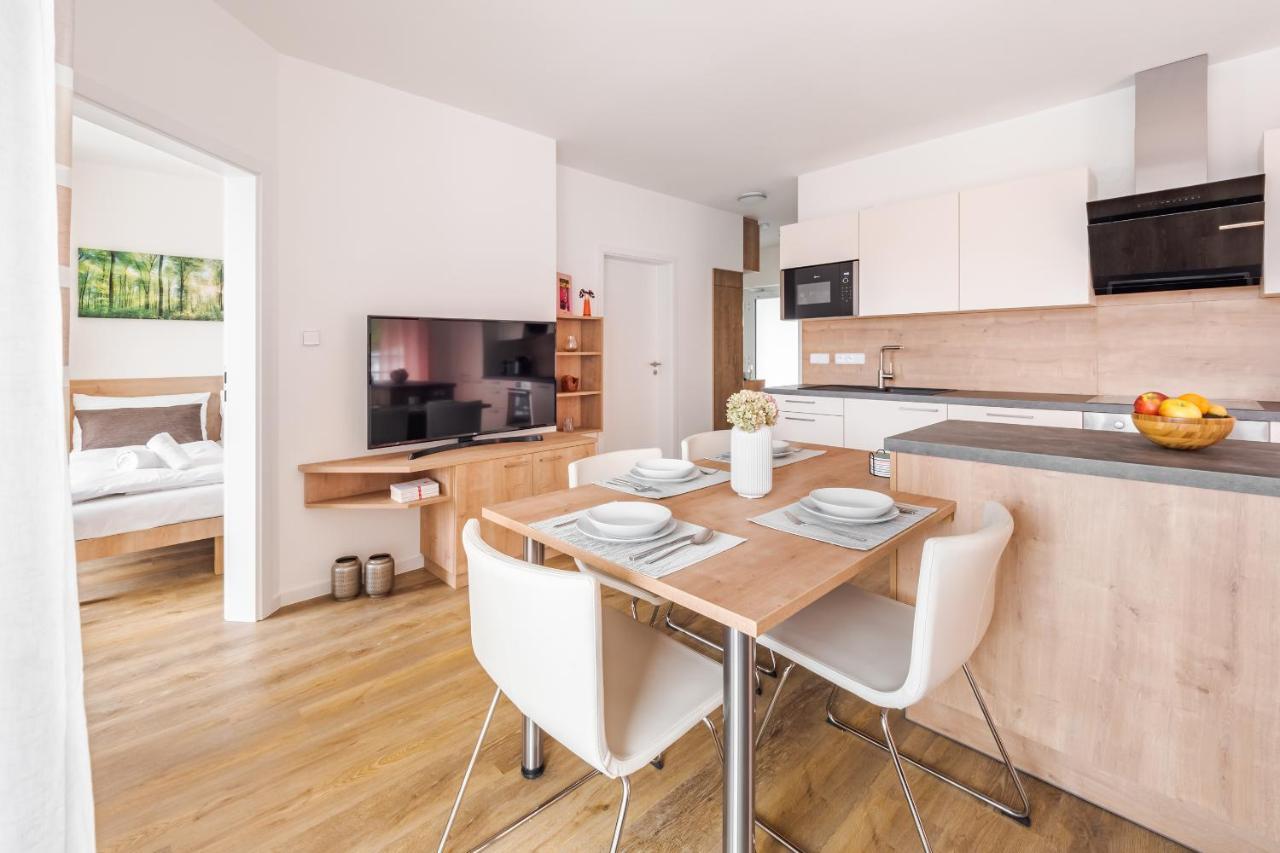 Deluxe Apartment Lipno - Lake Side Village, Frymburk Nad Vltavou Kültér fotó