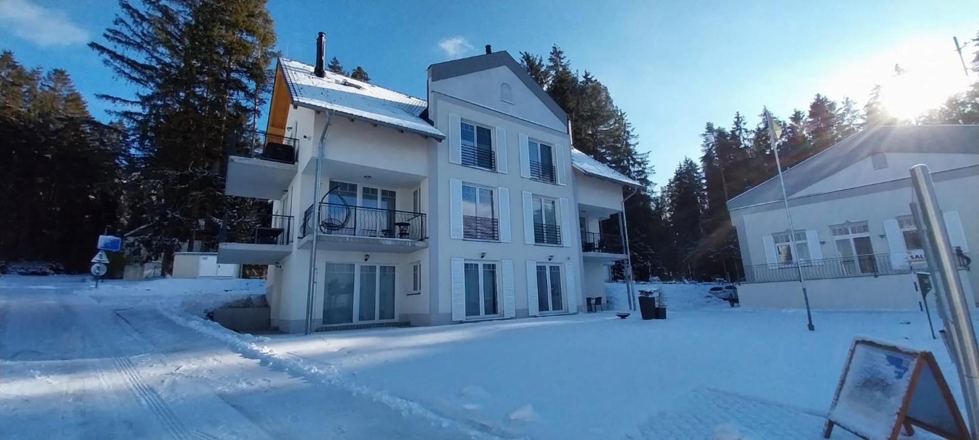 Deluxe Apartment Lipno - Lake Side Village, Frymburk Nad Vltavou Kültér fotó